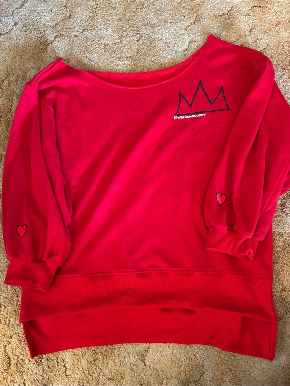 Red Wren + Glory Queen Sweatshirt